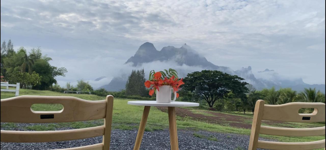 ไร่วิวทิวเขา ลานกางเต็นท์ ฟาร์มสเตย์ Ban Nong Tum Exteriör bild